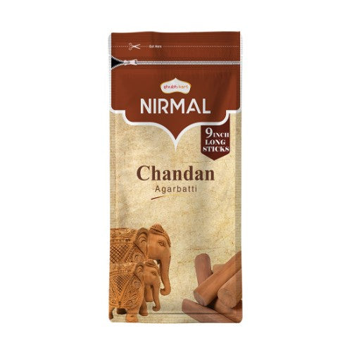 Nirmal Sandalwood Zipper Agarbatti 150 Gm