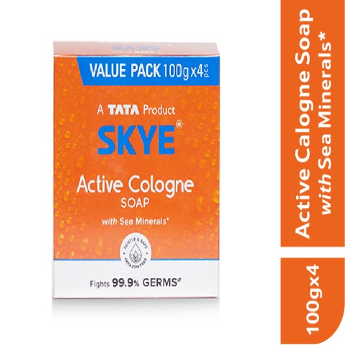 Skye Active Cologne Soap 4x100 gm