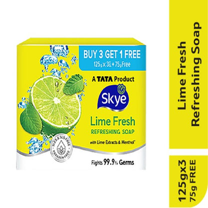 Skye Lime Recharge Soap 3x125 gm