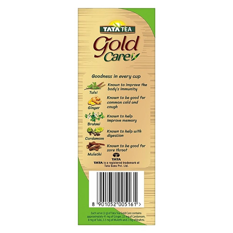 Tata Gold Tea Care Tetra Pack 500 g