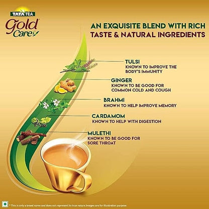 Tata Gold Tea Care Tetra Pack 500 g