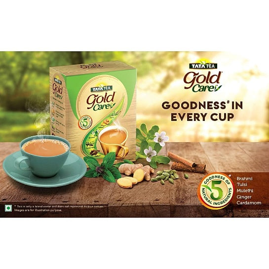 Tata Gold Tea Care Tetra Pack 500 g