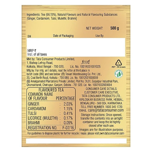 Tata Gold Tea Care Tetra Pack 500 g