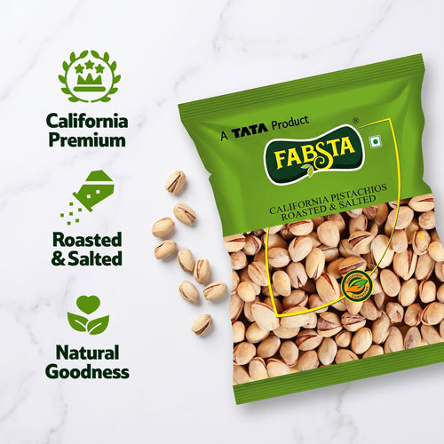 Fabsta California Pistachios Roasted & Salted, 400 g