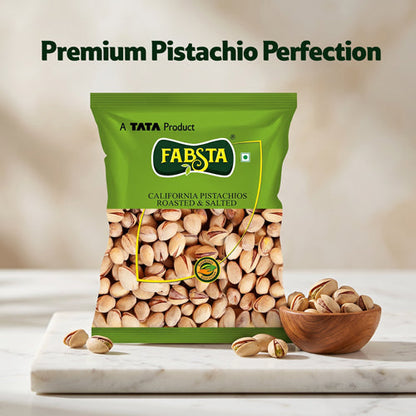 Fabsta California Pistachios Roasted & Salted, 400 g