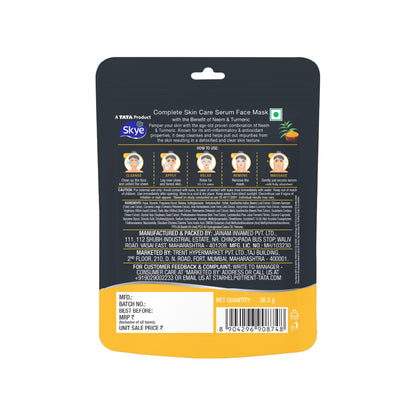 Skye Purifying Neem And Turmeric Face Mask 26.50 g