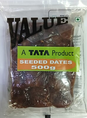 Star Value Seeded Dates 500 Gm