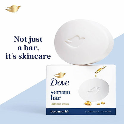 Dove Cream Beauty Bar - Soft, Smooth, Moisturised Skin 3x125 g