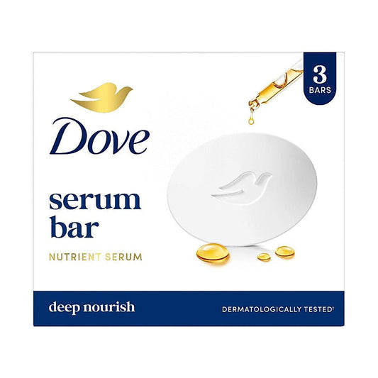 Dove Cream Beauty Bar - Soft, Smooth, Moisturised Skin 3x125 g