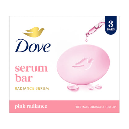 Dove Pink Rosa Beauty Bar - Soft, Smooth, Moisturised Skin 3x125  gm