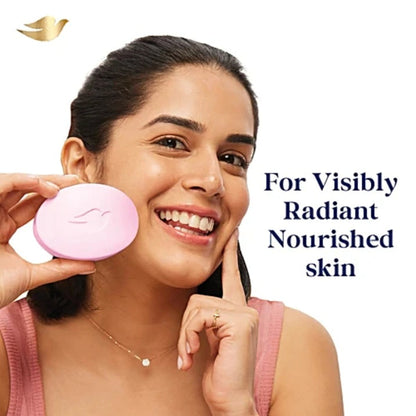 Dove Pink Rosa Beauty Bar - Soft, Smooth, Moisturised Skin 3x125 g