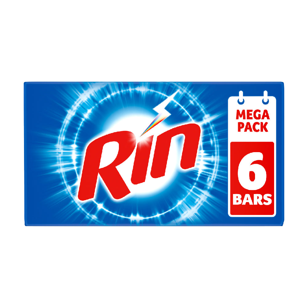 Rin Detergent Bar 6x250 gm