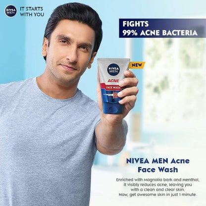 Nivea Men Acne Oil Control Face Wash 100 g