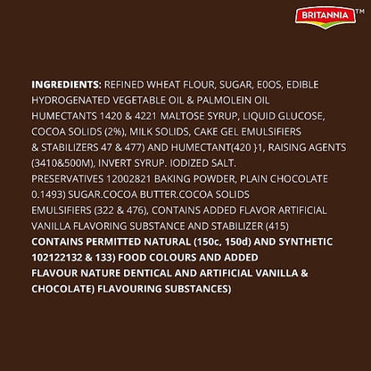 Britannia Gobbles Choco Cake 120 g