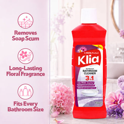 Klia Floral Bathroom Cleaner, 1 L
