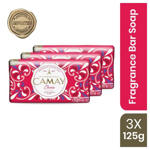 Camay Classic Soap 3x125 g