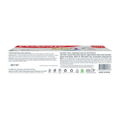 Colgate Total Advance Tooth Paste 2x150 g