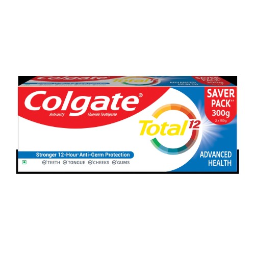 Colgate Total Advance Tooth Paste 2X150 Gm