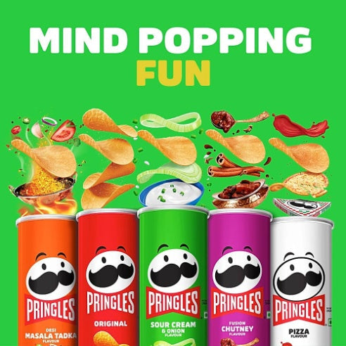 Pringles Sour Cream And Onion Can 40 g