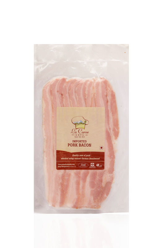 La Carne Imported Pork Bacon 150 Gm