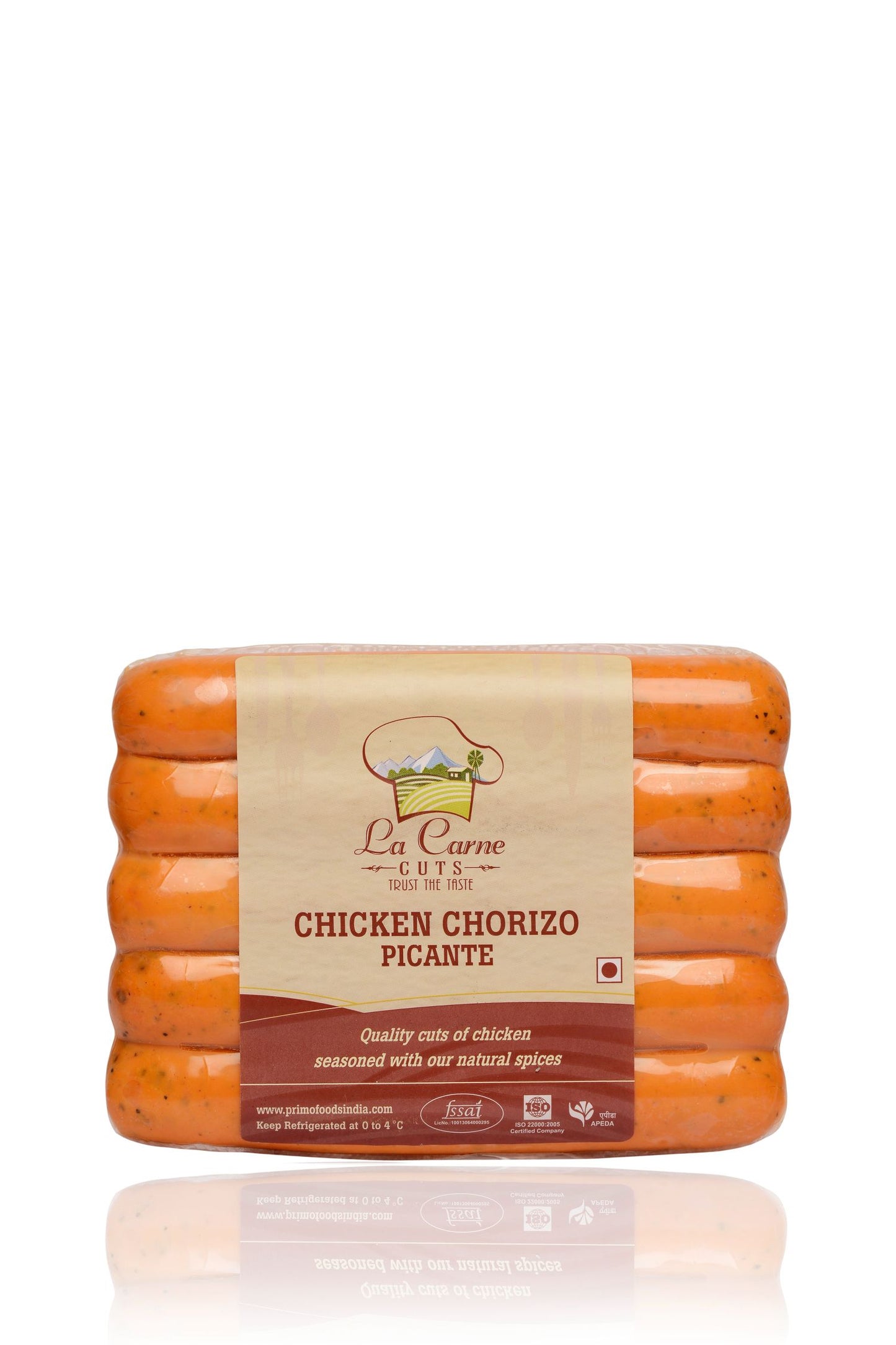 La Carne Chicken Chorizo Picante 300 g