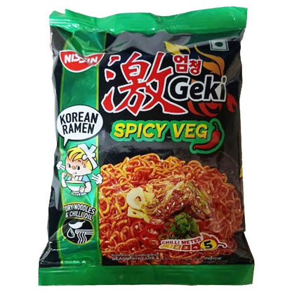 Geki Korean Veg Noodles 80 g