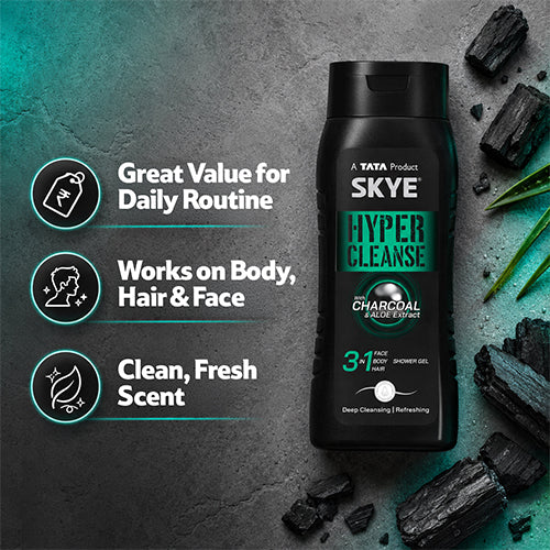 Skye 3 In 1 Mens Shower Gel 250 ml