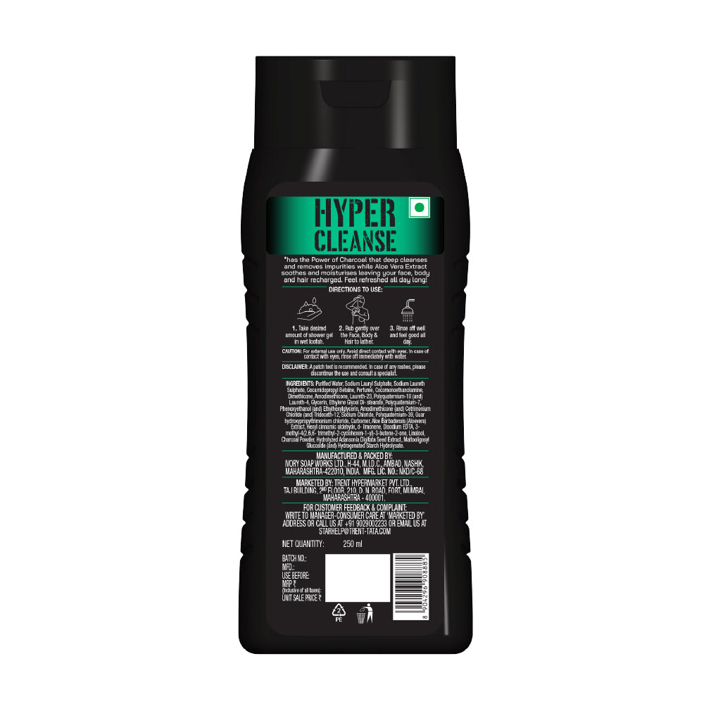 Skye 3 In 1 Mens Shower Gel 250 ml