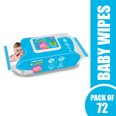 Lil Elf Baby Wipes 72 pcs
