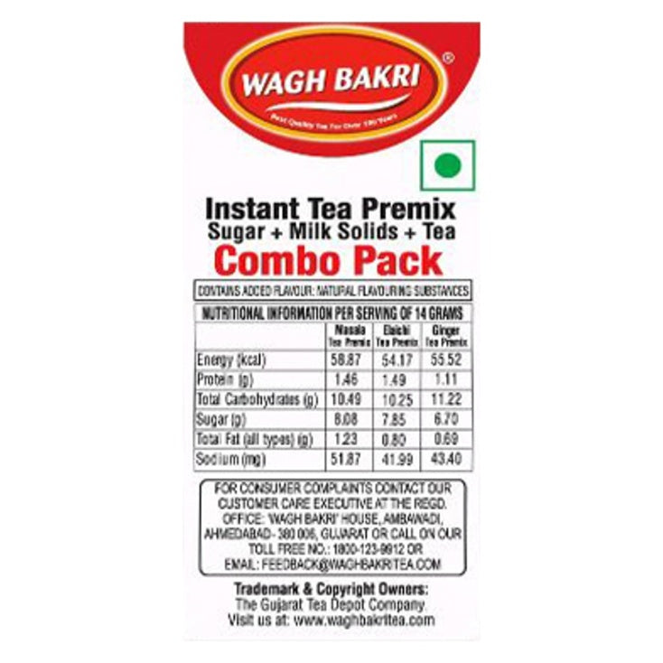 Wagh Bakri Instant Tea Premix Combo 168 g
