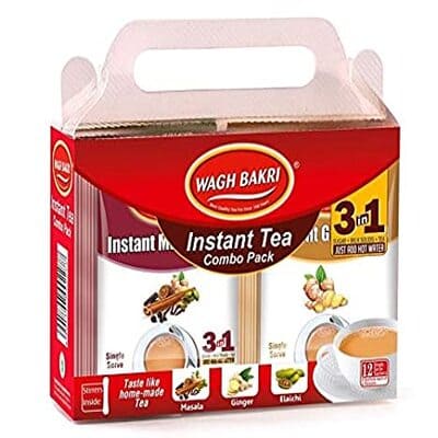 Wagh Bakri Instant Tea Premix Combo 168 Gm