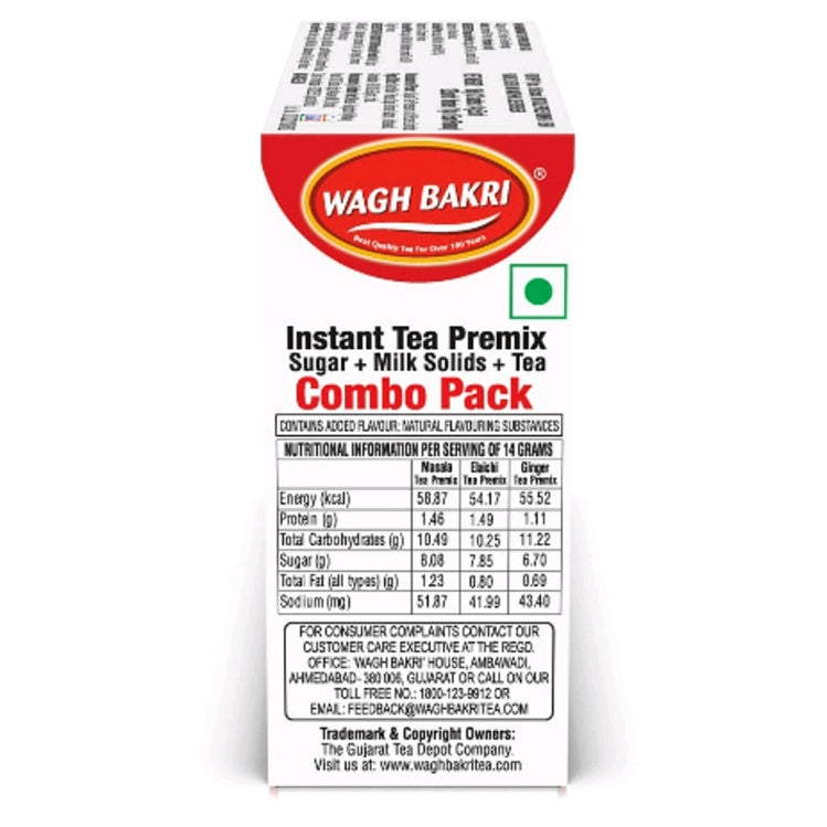 Wagh Bakri Instant Tea Premix Combo 168 g