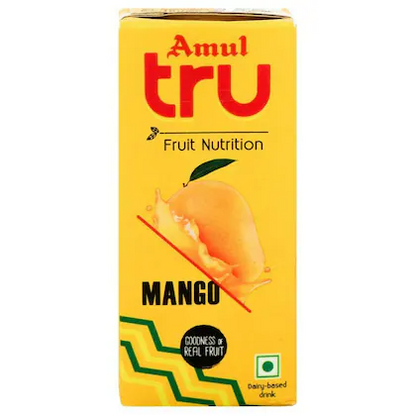 Amul Tru Mango Drink Tetra Pack 150 ml