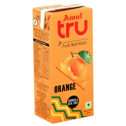 Amul Tru Orange Drink Tetra Pack 150 Ml