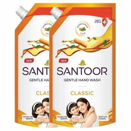 Santoor Classic Handwash Bogo 650 ml