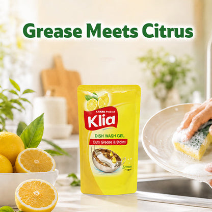 Klia Dishwash Gel Pouch 900 ml