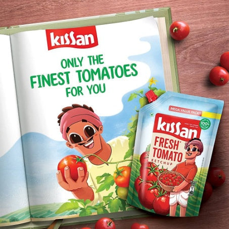 Kissan Fresh Tomato Ketchup Pouch 1.1 kg