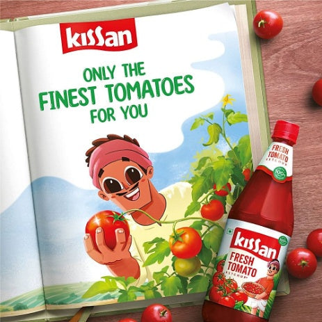 Kissan Fresh Tomato Ketchup Pouch 1.1 kg