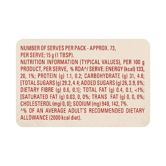 Kissan Fresh Tomato Ketchup Pouch 1.1 kg
