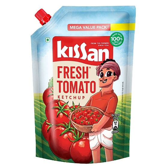 Kissan Fresh Tomato Ketchup Pouch 1.1 kg
