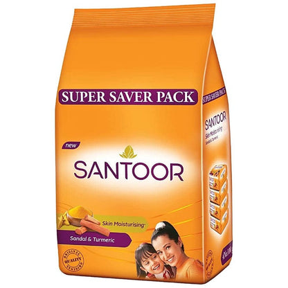 Santoor Sandal & Turmeric Soap 100 gx4