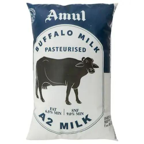 Amul Buffalo Pouch Milk 1 Ltr
