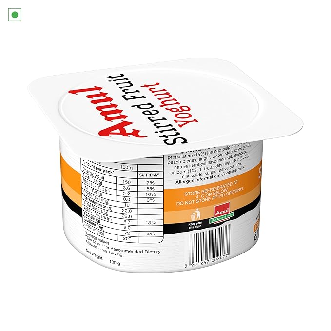 Amul Mango Yoghurt 100 g
