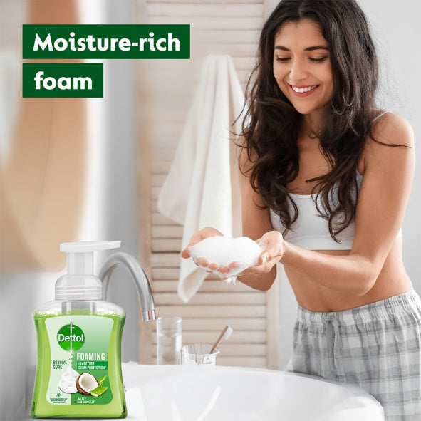 Dettol Aloe Coconut Foam Handwash Pump 250 ml