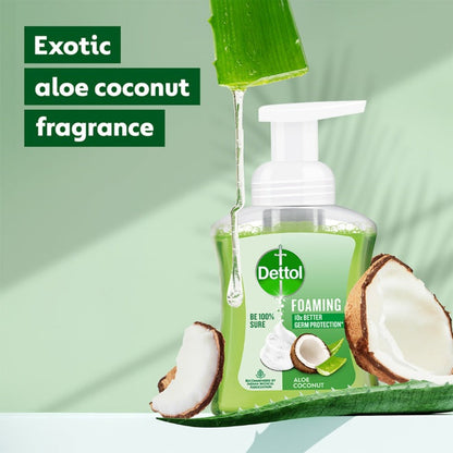 Dettol Aloe Coconut Foam Handwash Pump 250 ml