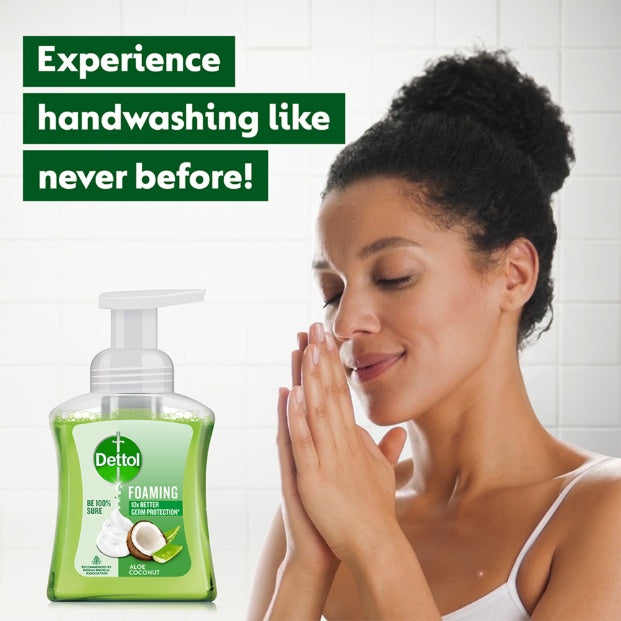 Dettol Aloe Coconut Foam Handwash Pump 250 ml