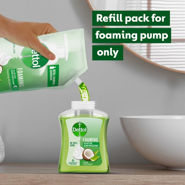 Dettol Aloe Coconut Foam Handwash Pump 250 ml