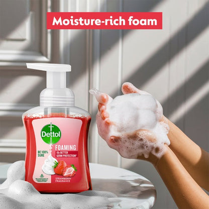 Dettol Strawberry Foam Handwash Pump 250 ml