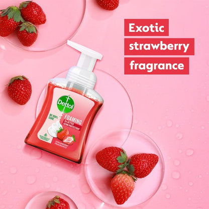 Dettol Strawberry Foam Handwash Pump 250 ml