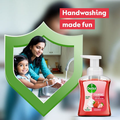 Dettol Strawberry Foam Handwash Pump 250 ml